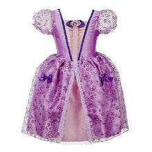 2-10 Years Princess Cinderella Girls Dress Snow White Dresses For Girls Rapunzel Aurora Children Cosplay Costume Kids Clothing