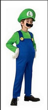 Adults and Kids Super Mario Bros Cosplay Costume Set Children Halloween Party MARIO & LUIGI Costume For Kids Gifts