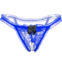 Sexy Women Underwear Panties Comfortable Beading Knickers Floral Thongs BK