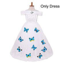 LZH Girls Sleeping Beauty Princess Party Dresses Children Fancy Rapunzel Dress Easter Carnival Costume For Kids Girls Clothing