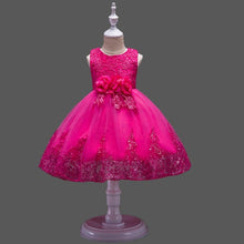 2018 Flower Girl Dress Kids Prom Party Wedding Ball Gown Children's Costume For Girl 3 4 5 6 7 8 9 10 Year Birthday Dresses