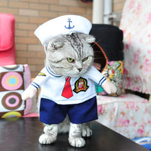 Funny Cat Clothes Costume Nurse Policeman Suit Clothing For Cat Cool Halloween Costume Pet Clothes Suit For Cat 27S1