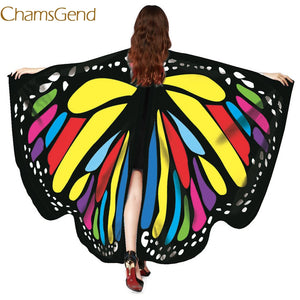Chamsgend Newly Design Butterfly Wings Pashmina Shawl Nymph Pixie Poncho Women Costume Accessory 70925 Drop Shipping