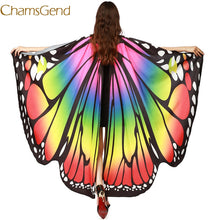 Chamsgend Newly Design Women Butterfly Wings Pashmina Shawl Scarf Nymph Pixie Poncho Costume Accessory 70925 Drop Shipping